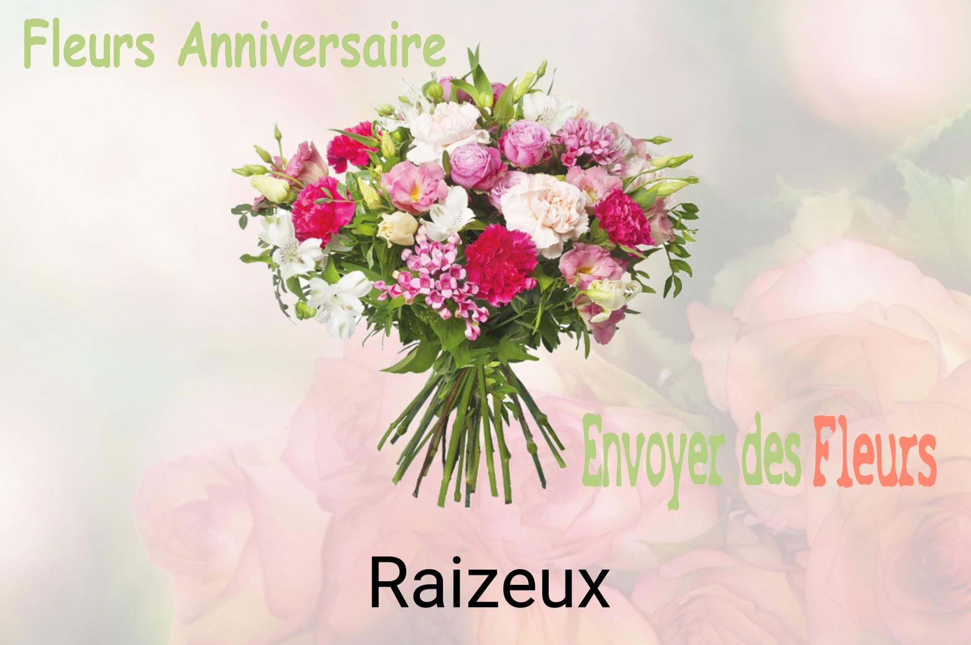 Bouquet de fleurs d’anniversaire livré à Raizeux