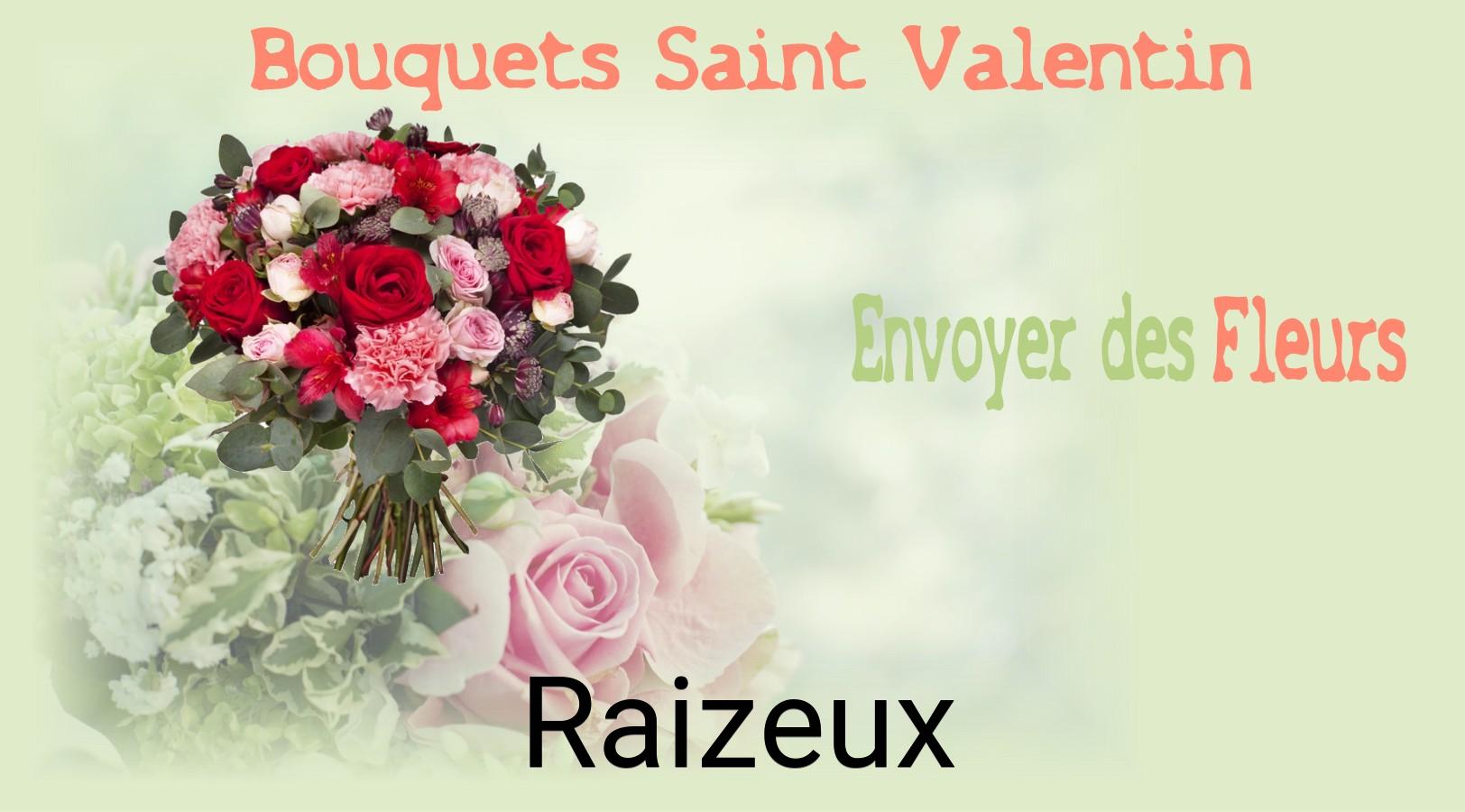 Roses de Saint-Valentin livrées à Raizeux